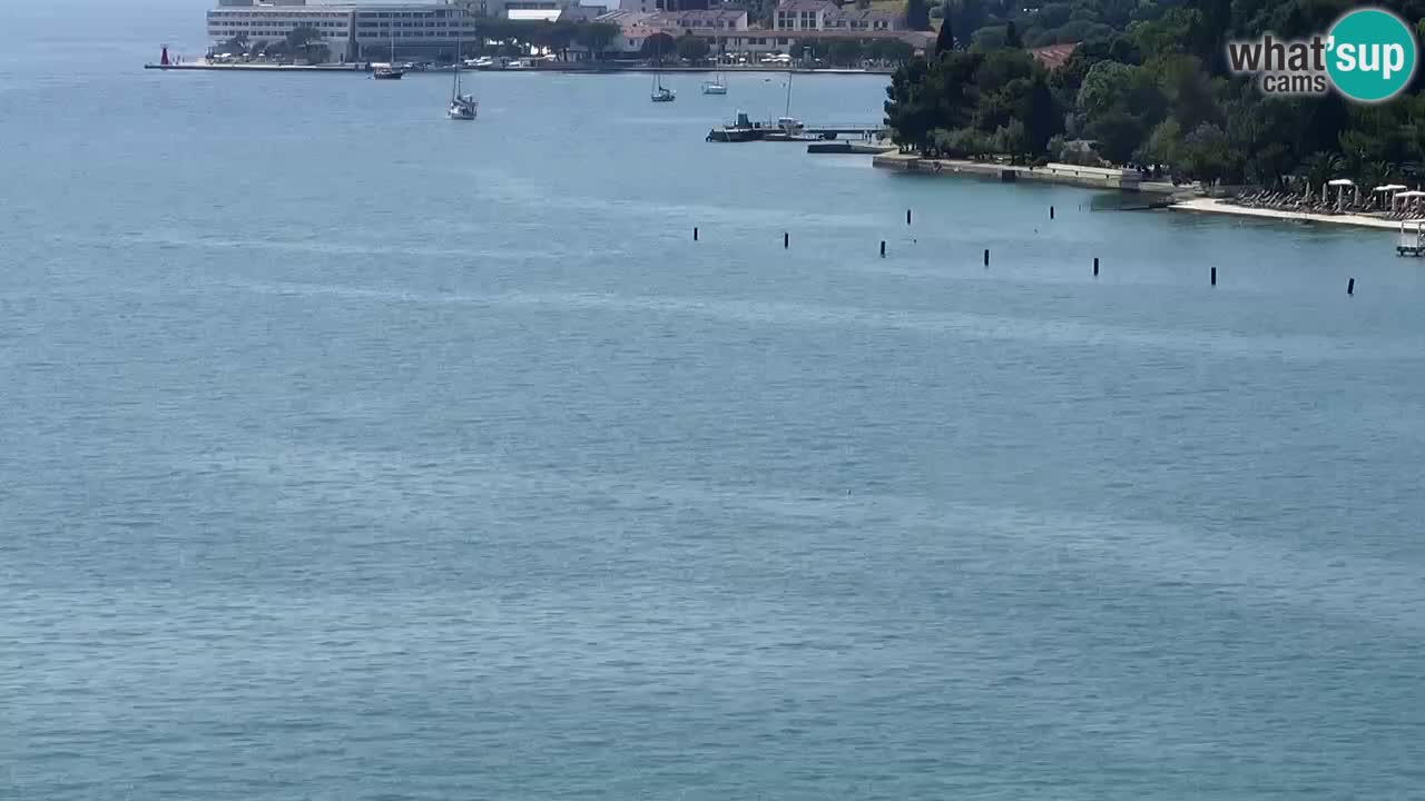 Webcam Portorož Panoramic view from Casino Portoroz