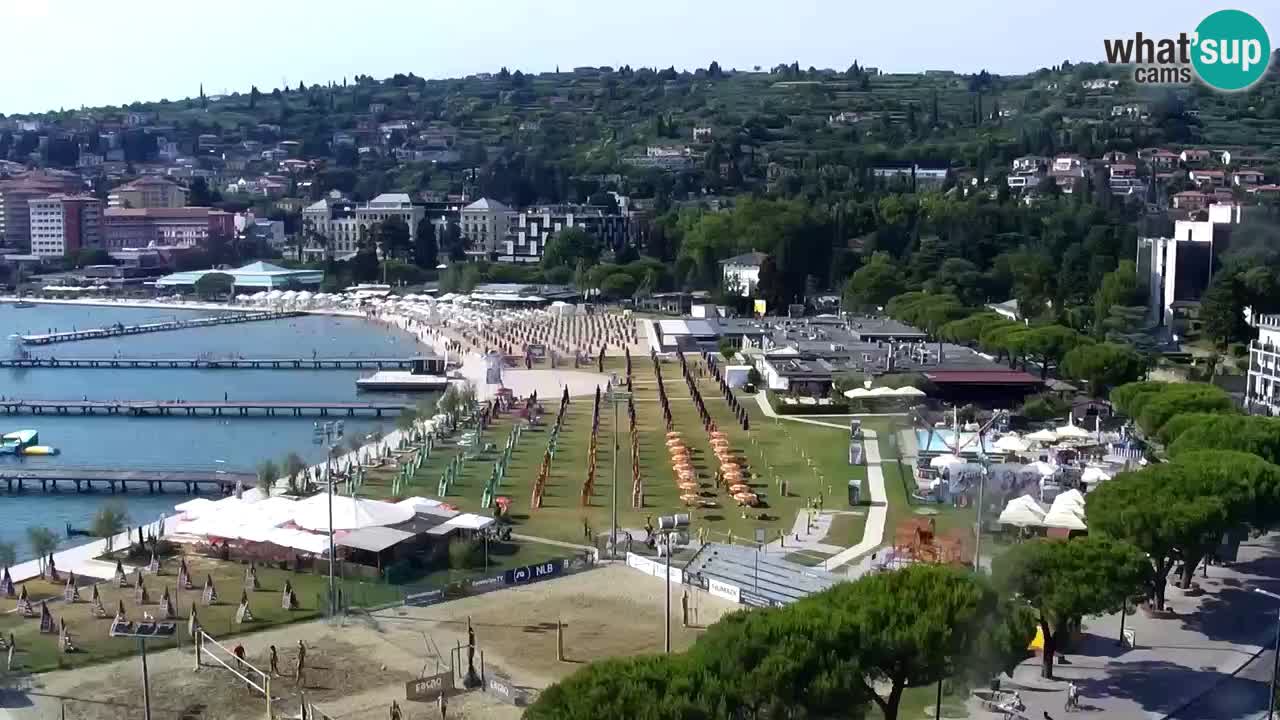 Live cam Portorož  Panorama