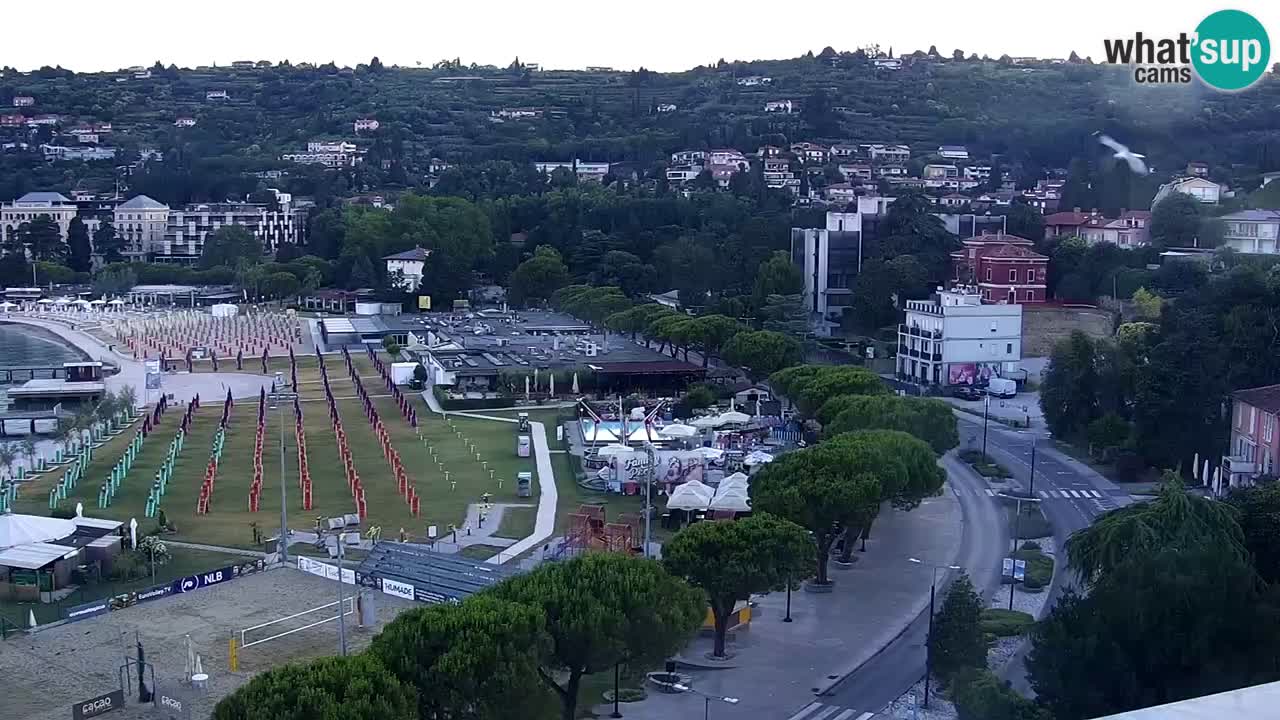 Live cam Portorož  Panorama