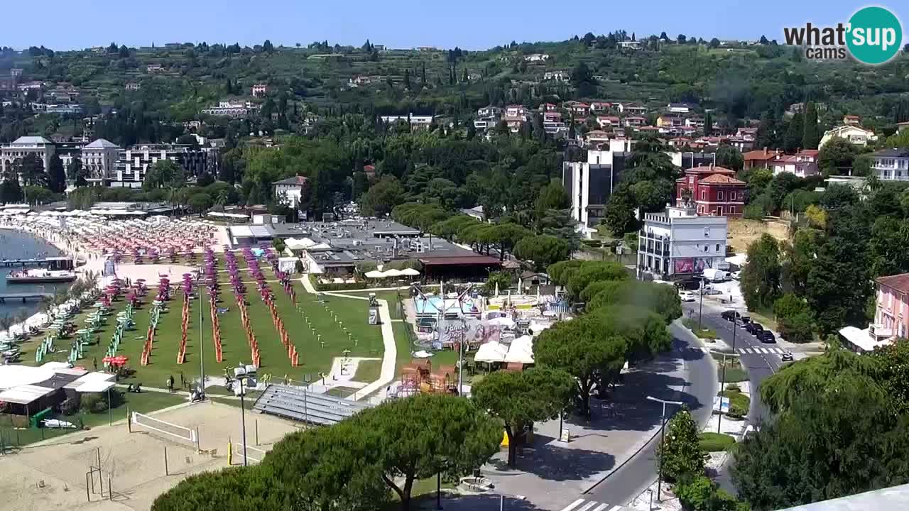 Portorož – Pogled s Casinoja Portorož