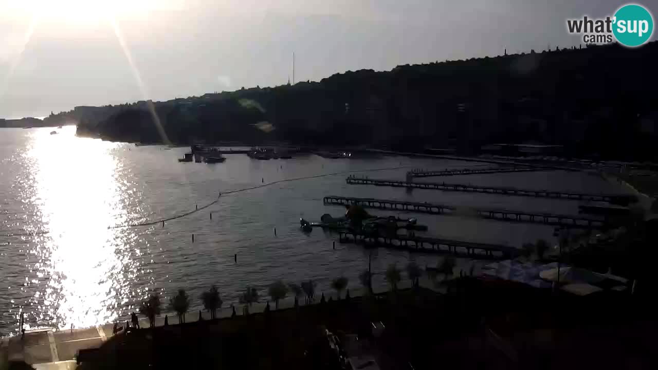 Portorož – panorama webcam