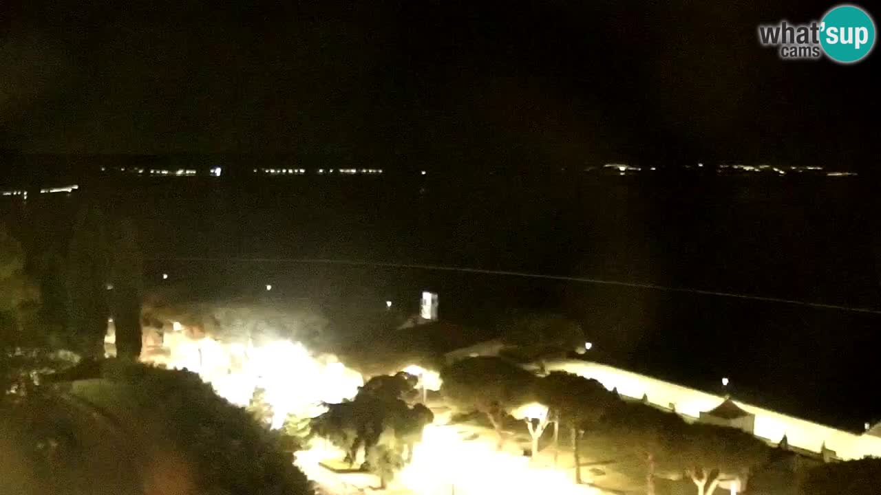 Spletna kamera Portorož plaža – Pogled z restavracije Bungalow