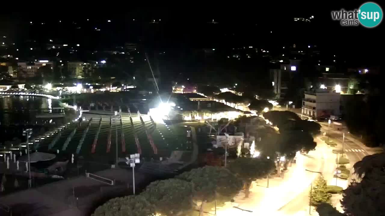 Spletna kamera Portorož plaža – Pogled z restavracije Bungalow