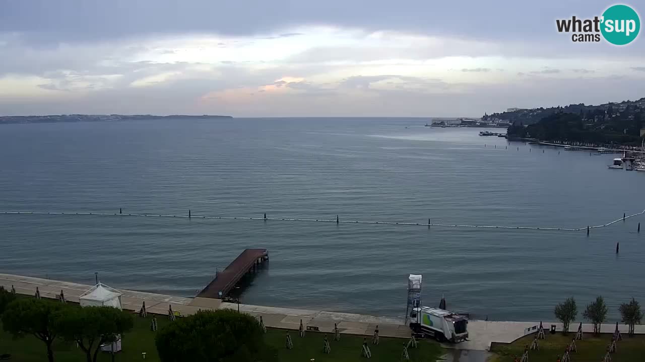 Live cam Portorož  Panorama