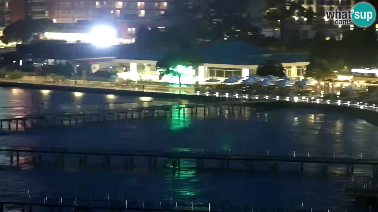 Webcam Portorož Panoramic view from Casino Portoroz