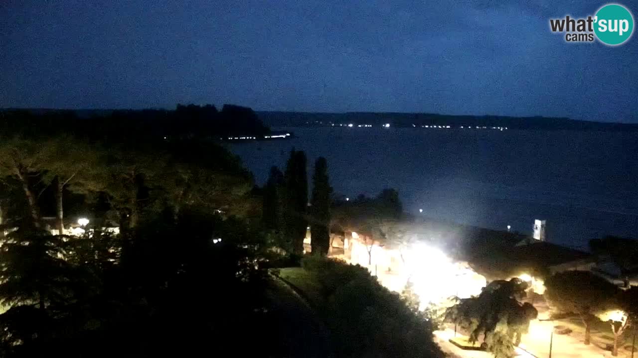 Spletna kamera Portorož plaža – Pogled z restavracije Bungalow
