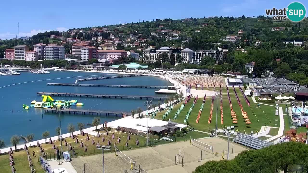 Live Webcam Portorose – Panorama