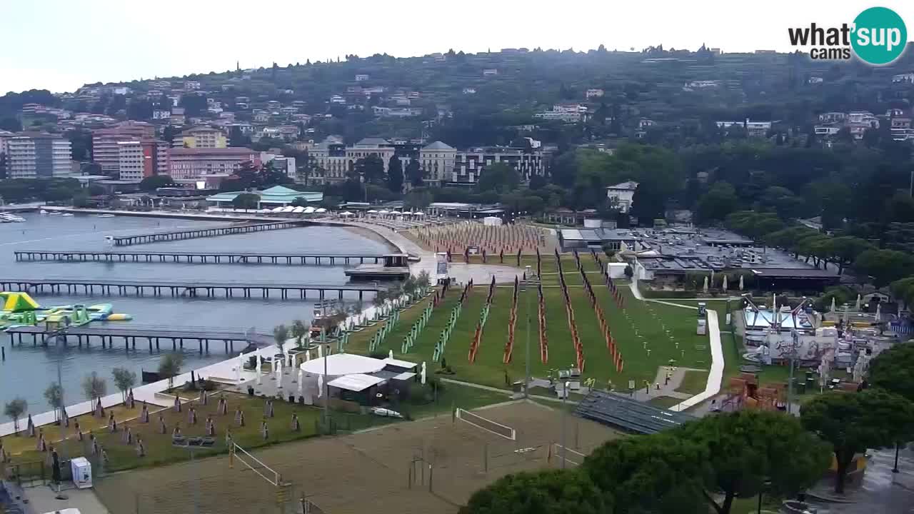 Live Webcam Portorose – Panorama