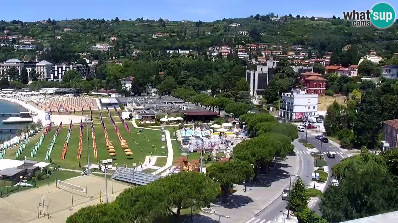 Web Kamera Portorož – Panorama