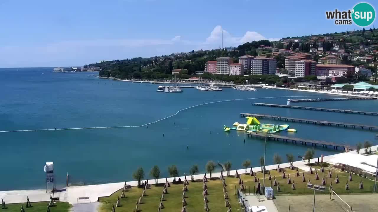 Live Cam Portorož – Panorama