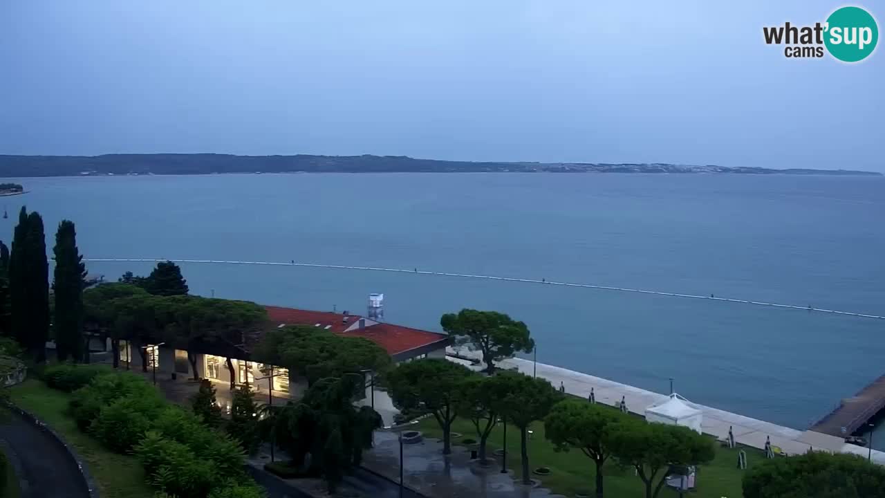 Web kamera Portorož plaža