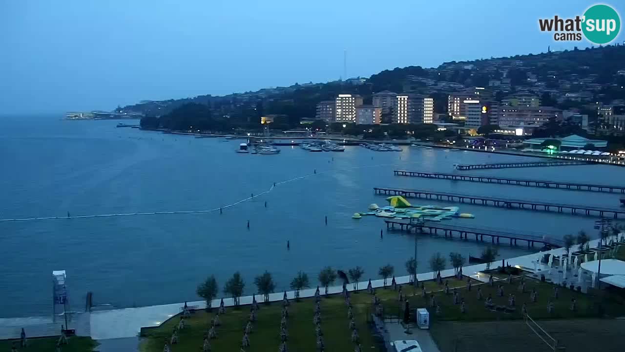 Webcam Plage Portorož – Bungalow