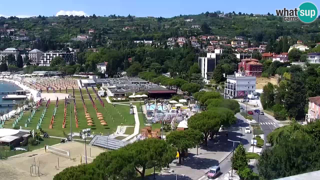 Live Webcam Portorose – Panorama
