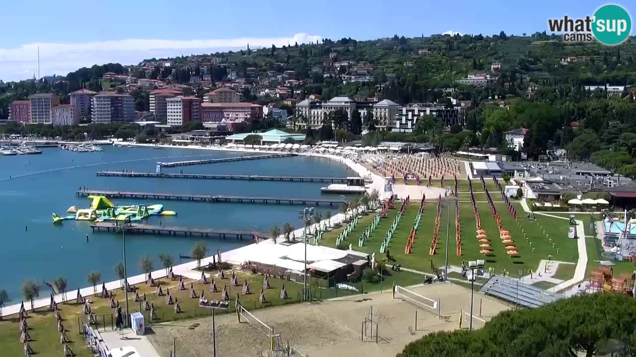Web Kamera Portorož – Panorama