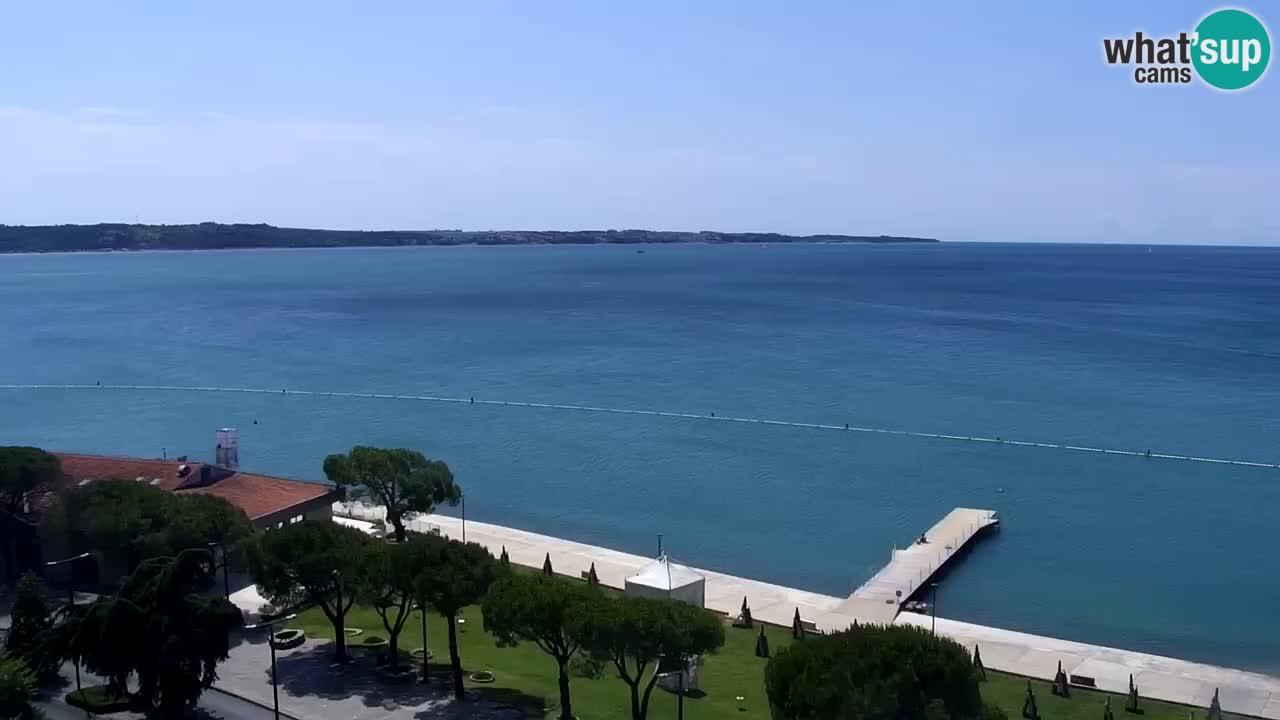 Camera en vivo Portorož – Panorama