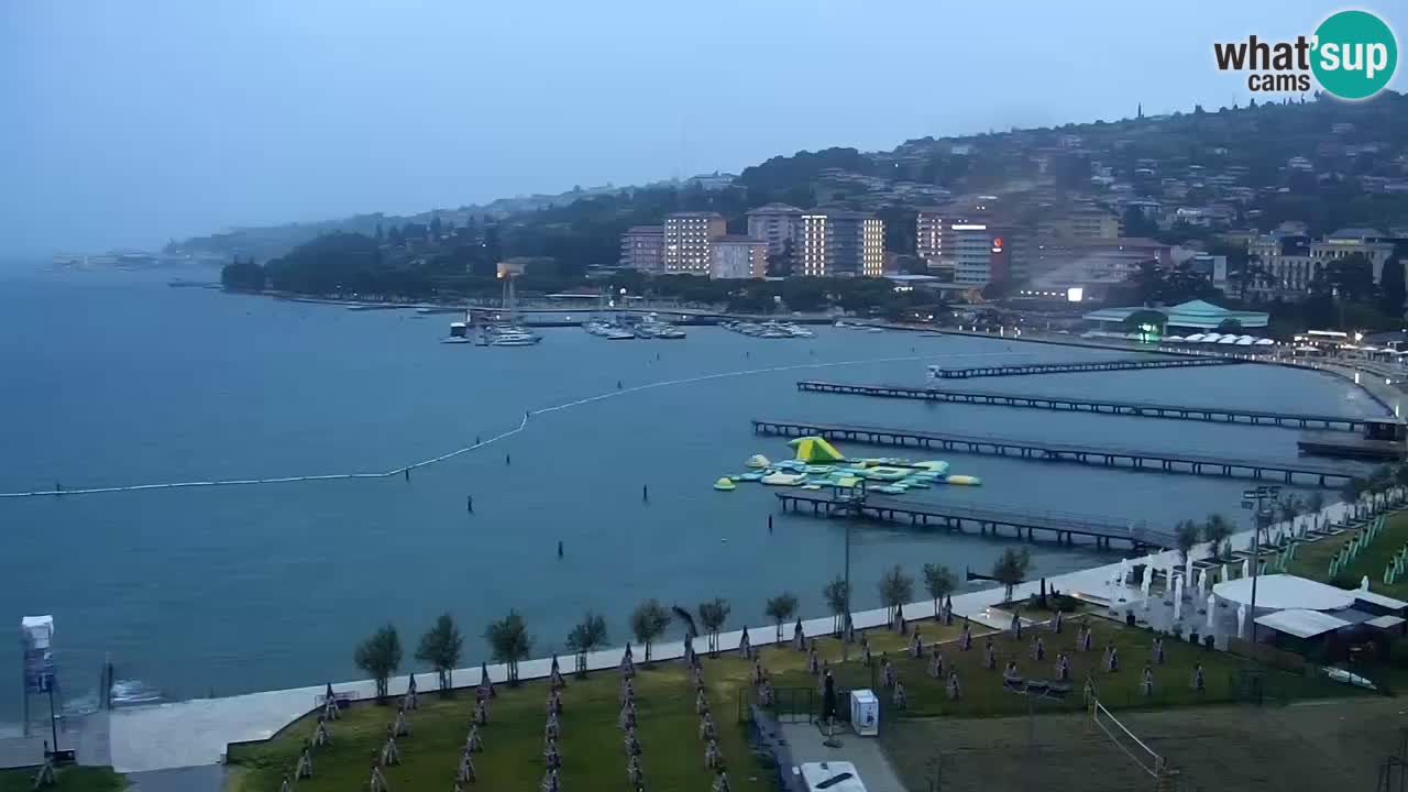 Webcam Plage Portorož – Bungalow