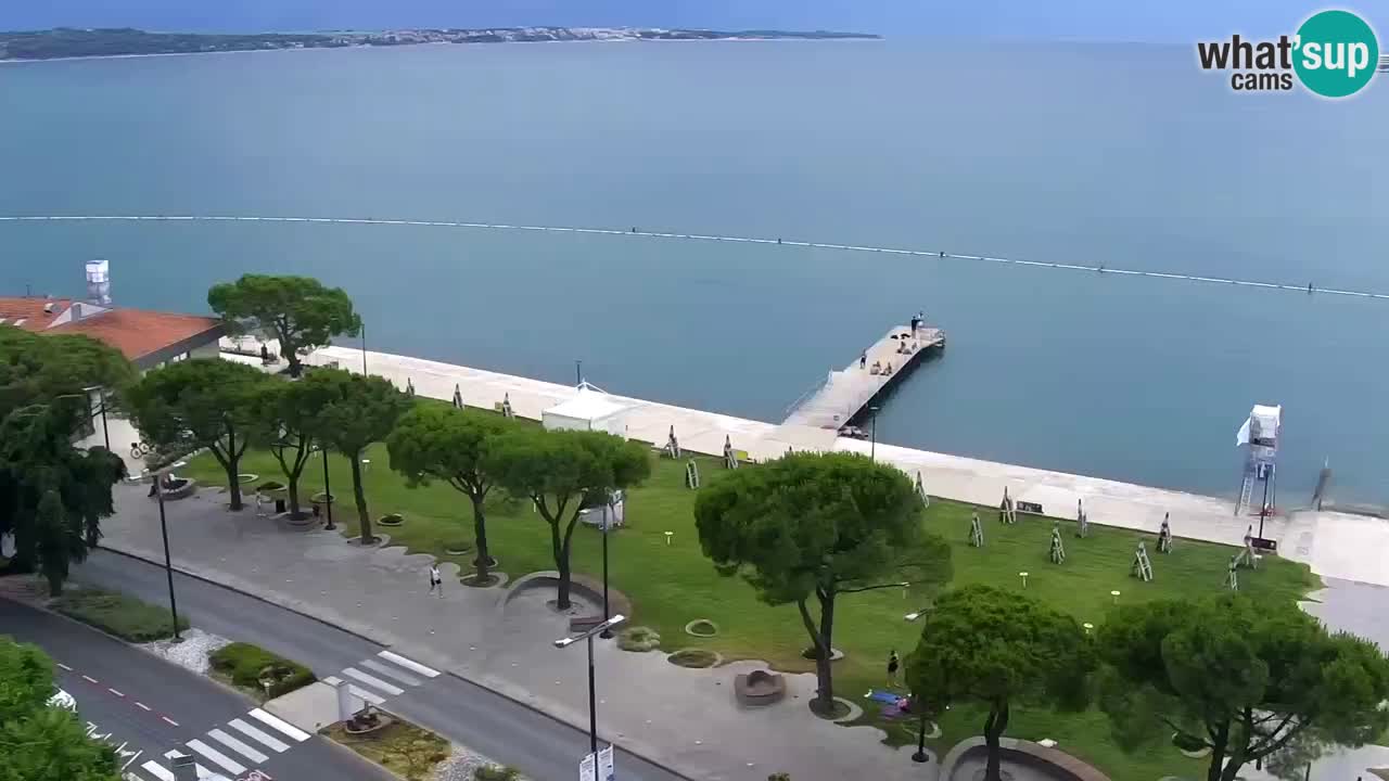 Webcam Plage Portorož – Bungalow