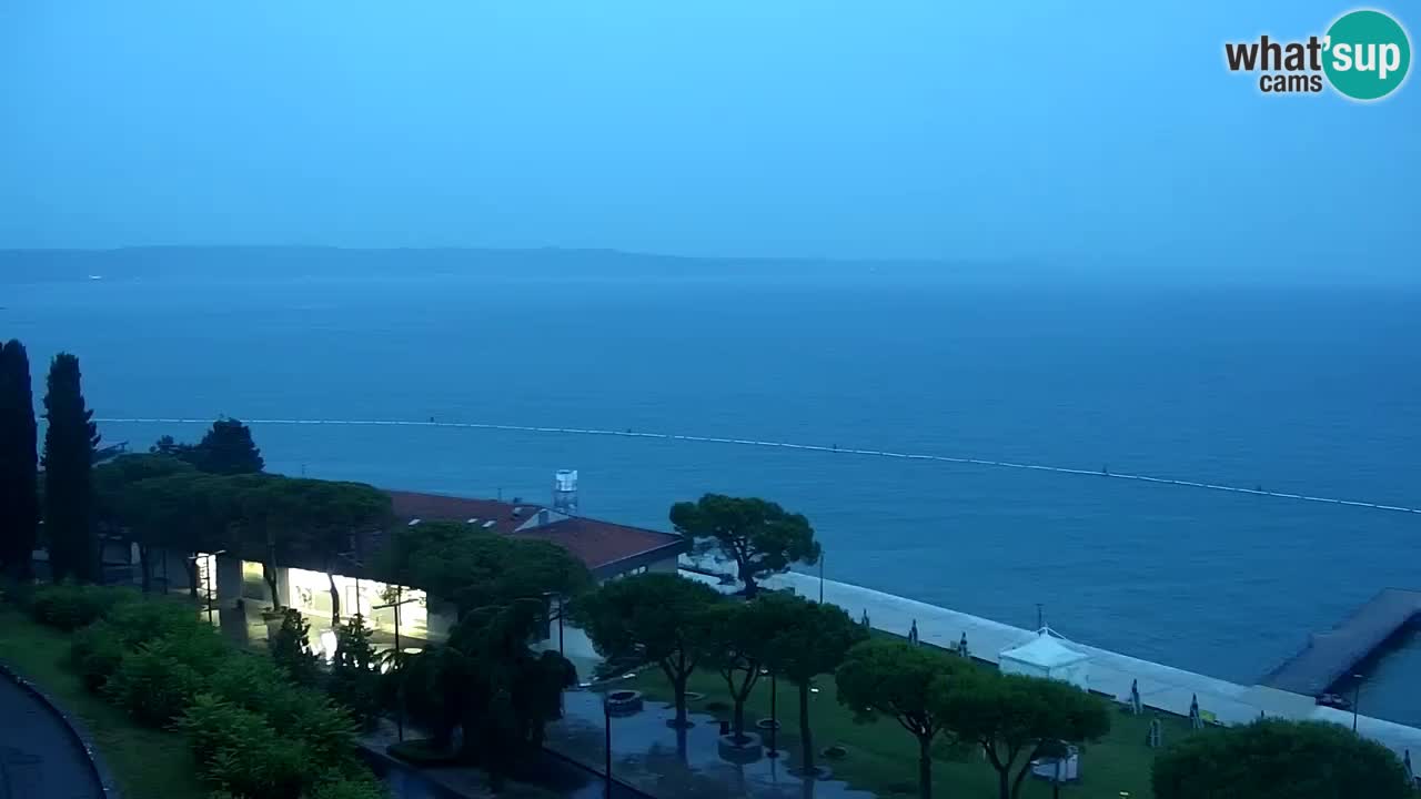 Live cam Portorož  Panorama