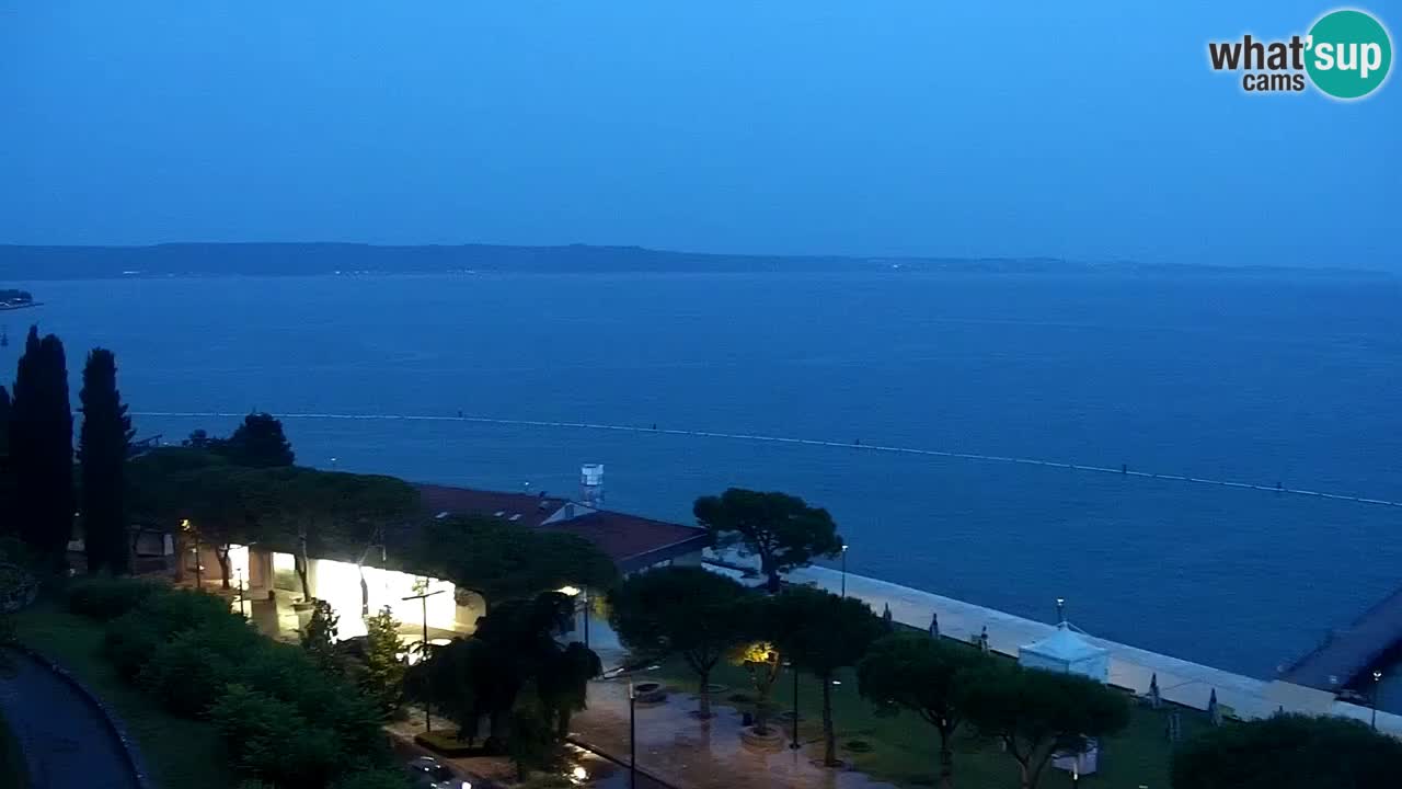 Portorož – panorama webcam