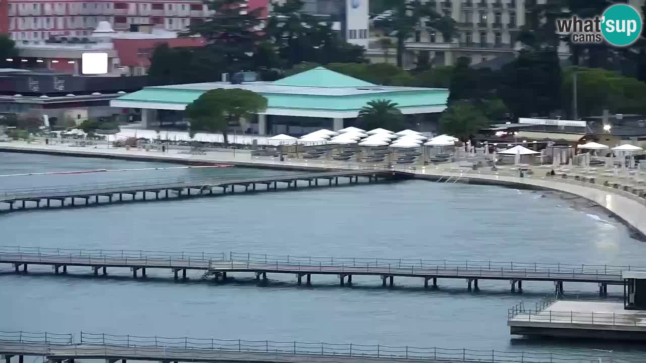 Webcam Live Portorož Strand – Bungalow