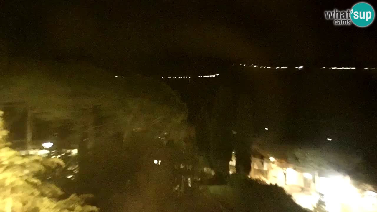 Webcam spiaggia Portorose – Vista dal ristorante Bungalow