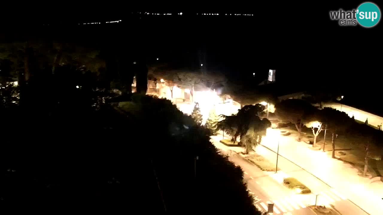 Webcam Portorož Panoramic view from Casino Portoroz