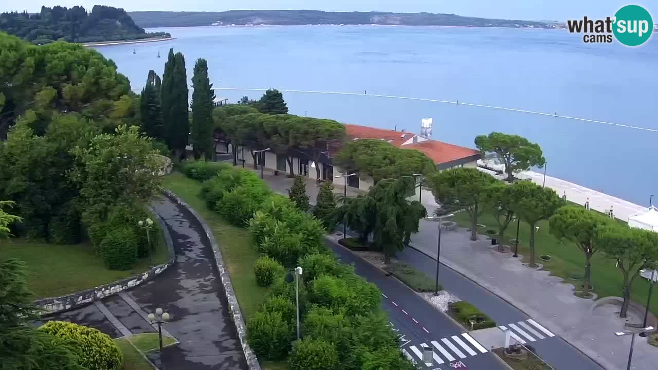 Webcam Plage Portorož – Bungalow