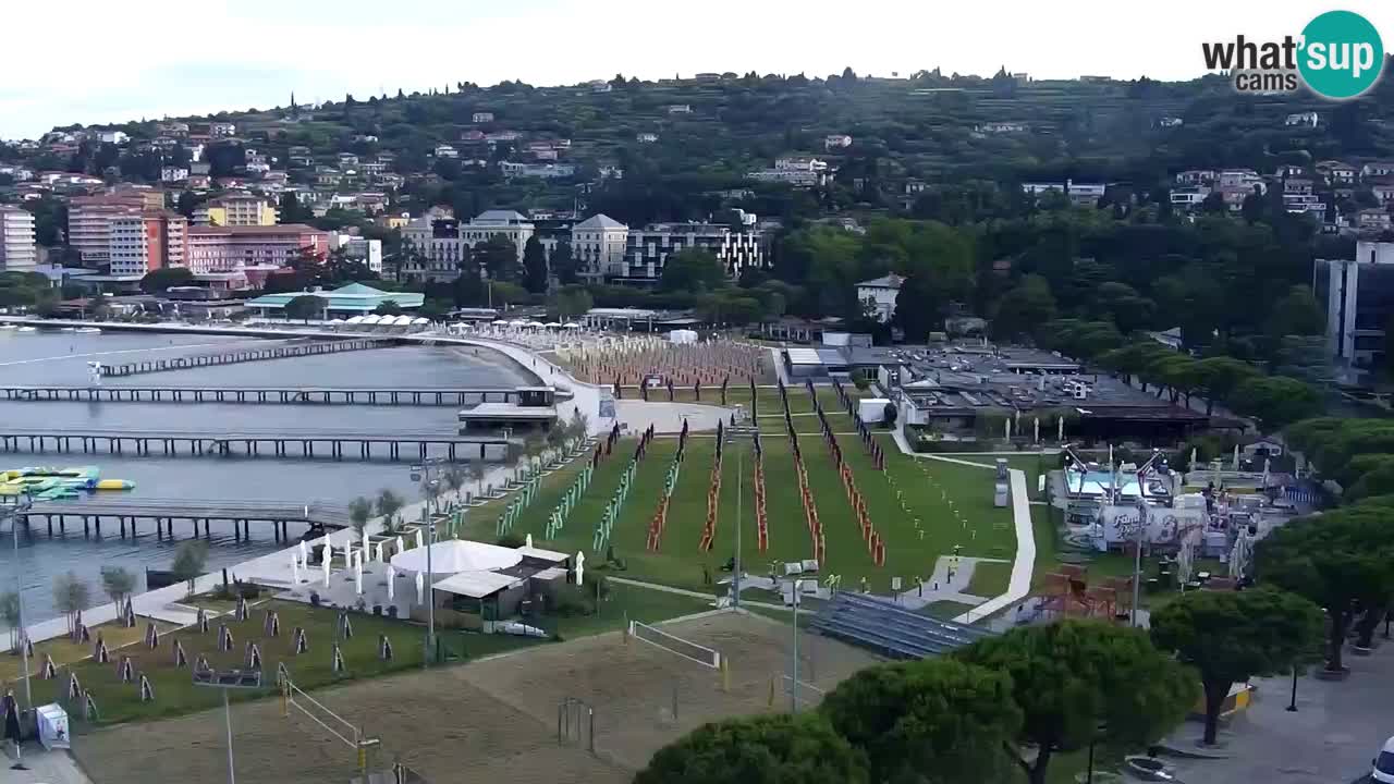 Web Kamera Portorož – Panorama