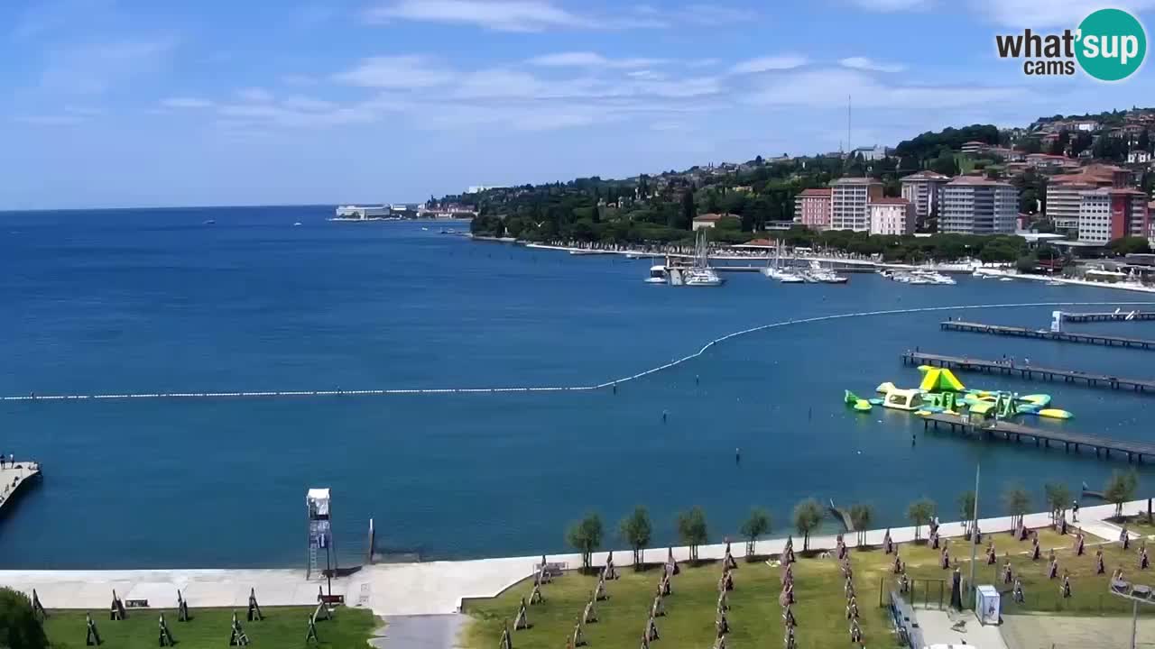 Camera en vivo Portorož – Panorama