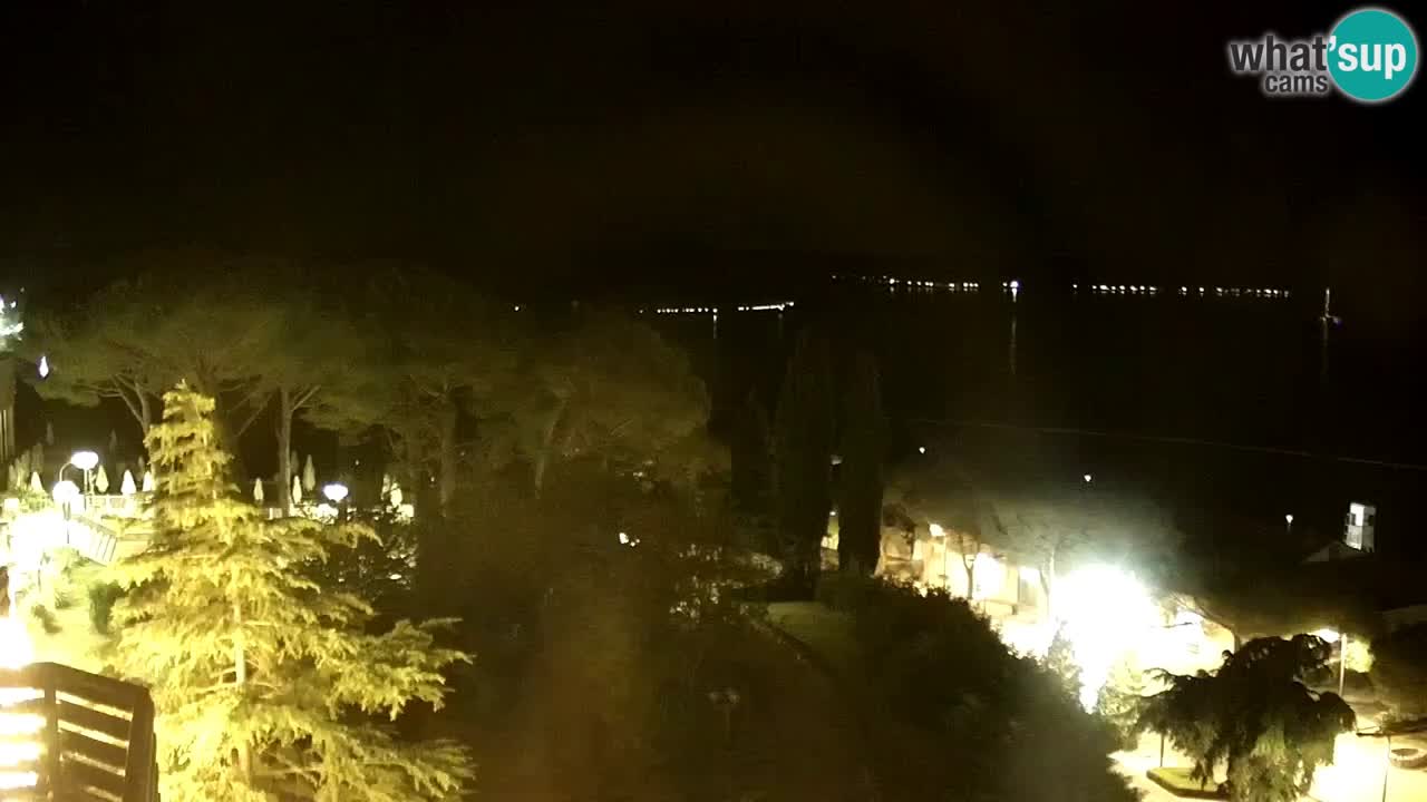 Webcam spiaggia Portorose – Vista dal ristorante Bungalow