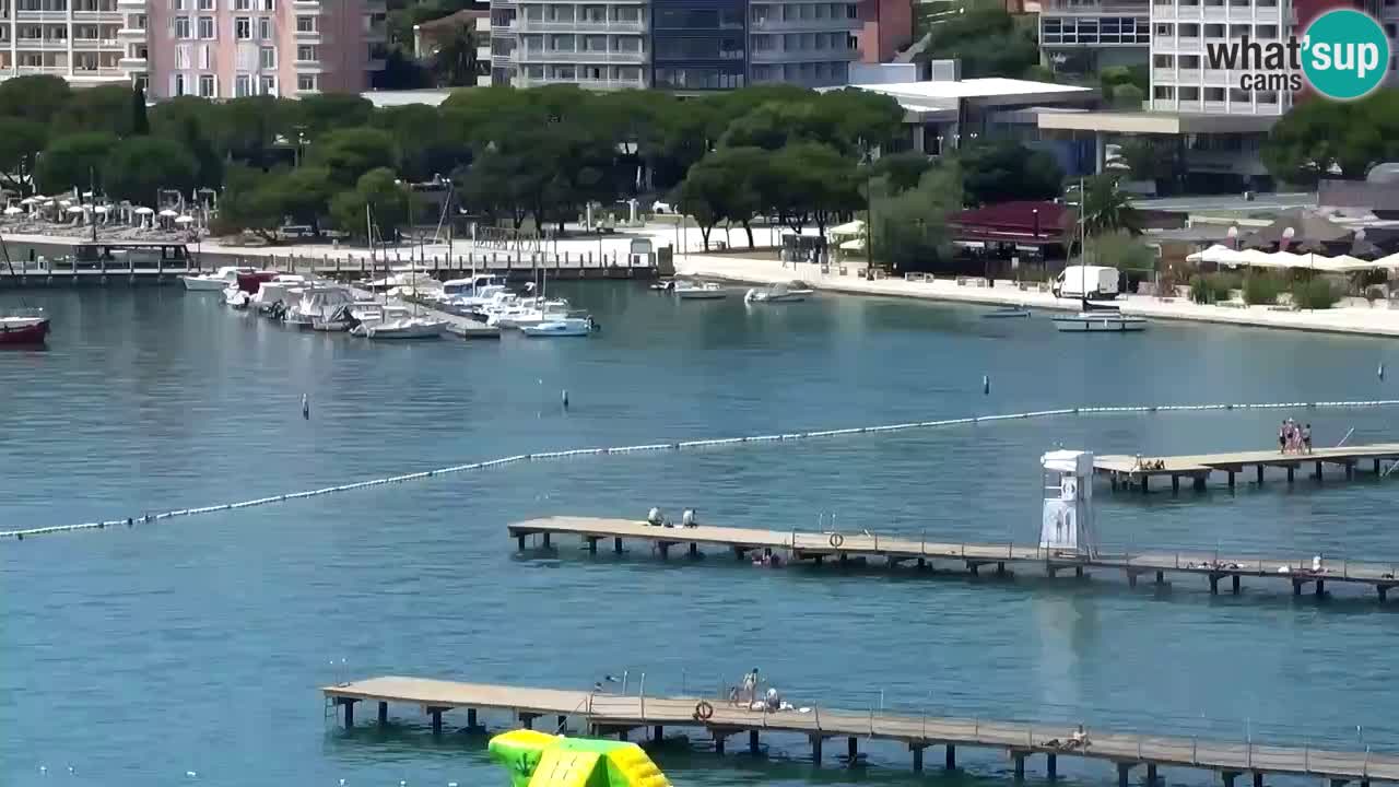 Webcam spiaggia Portorose – Vista dal ristorante Bungalow