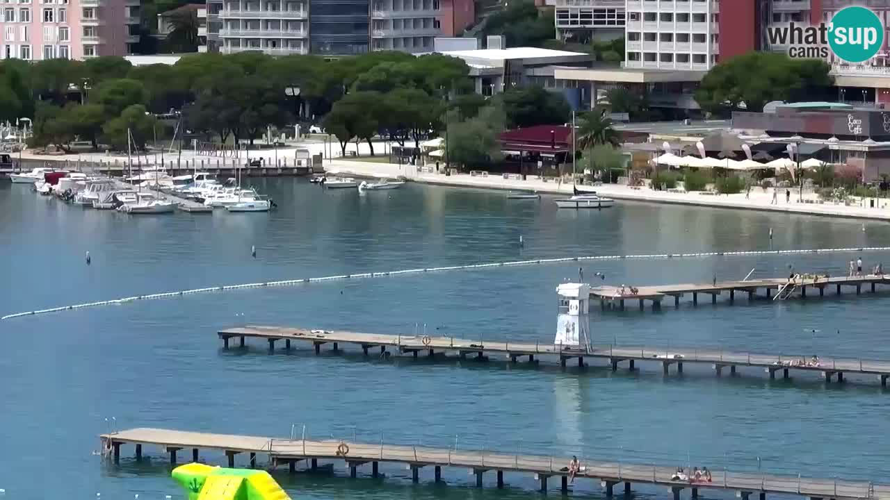 Webcam Portorož Panoramic view from Casino Portoroz