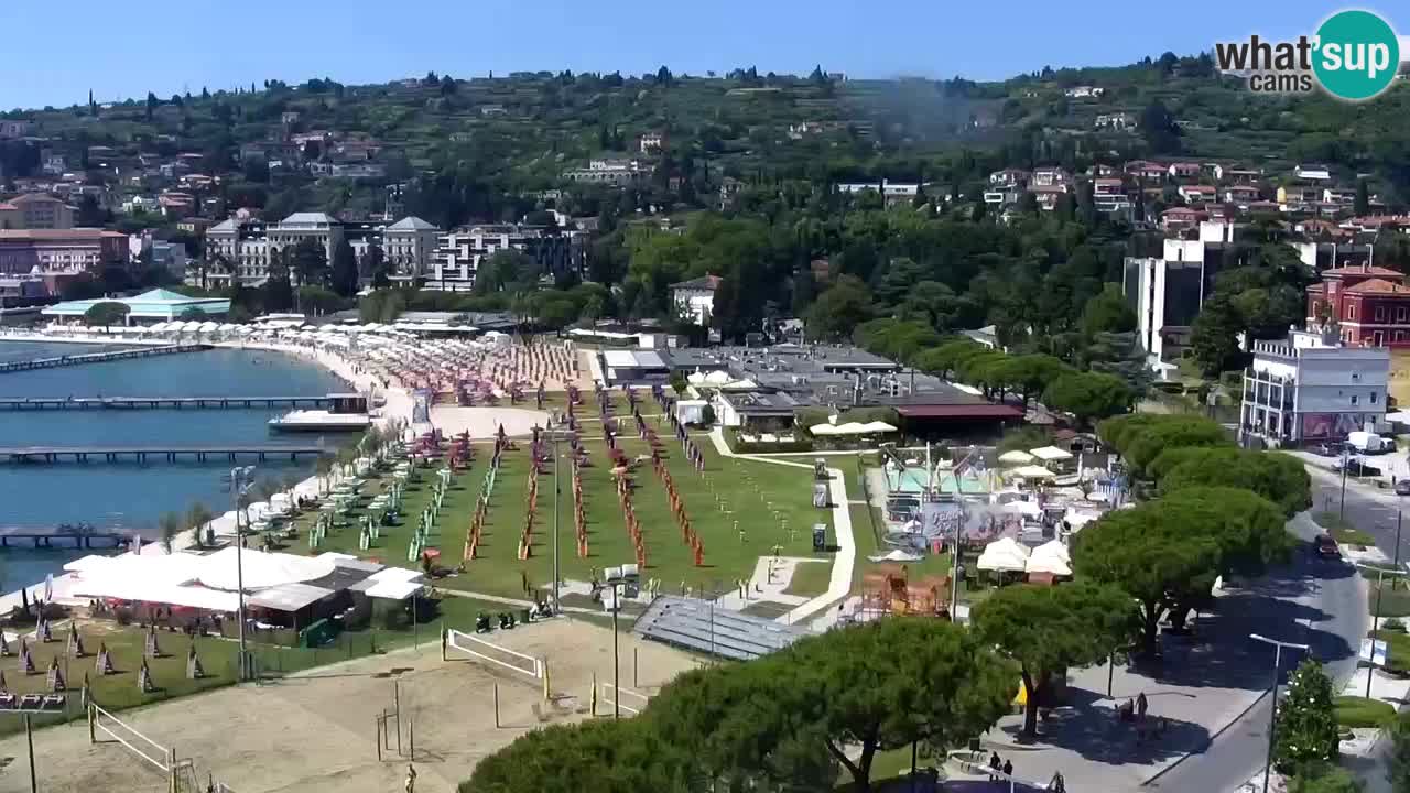 Live cam Portorož  Panorama