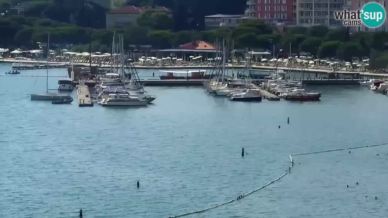 Webcam Live Portorož Strand – Bungalow