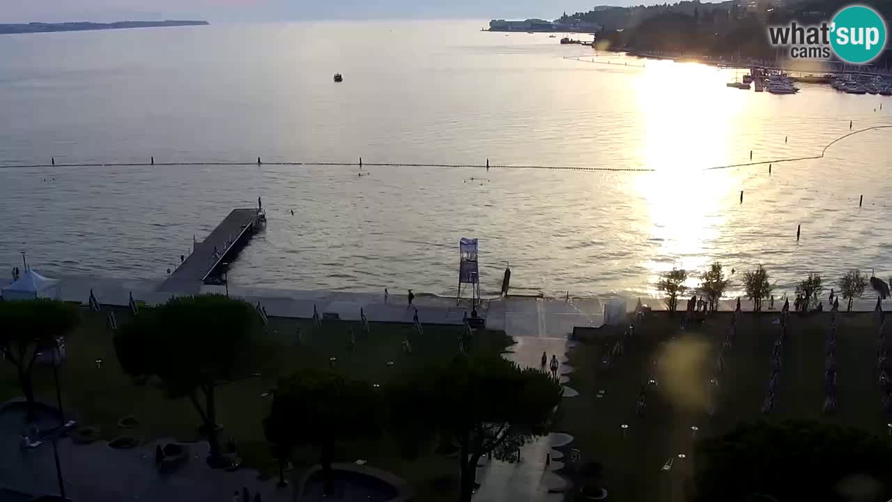 Webcam Portorož – Panorama