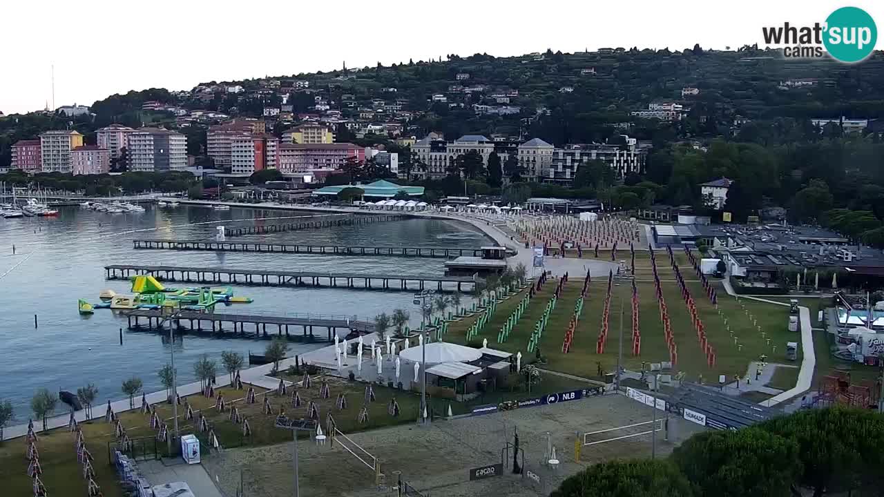 Kamera v živo Portorož – Panorama