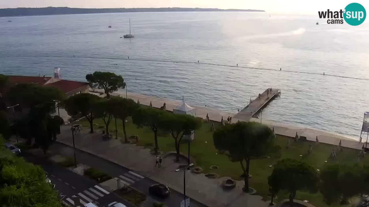 Live cam Portorož  Panorama