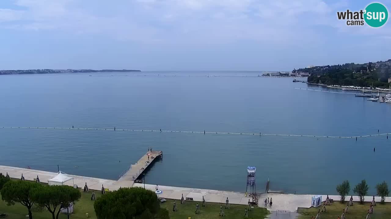 Live Webcam Portorose – Panorama