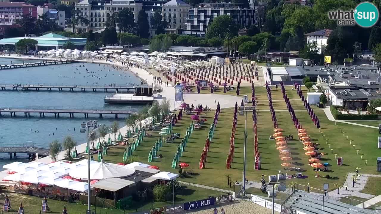 Webcam Portorož Panoramic view from Casino Portoroz
