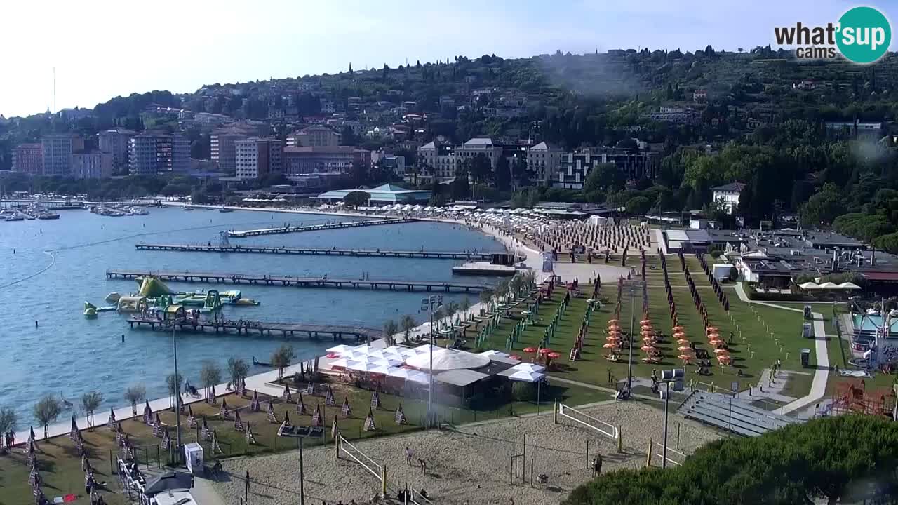 Live cam Portorož  Panorama