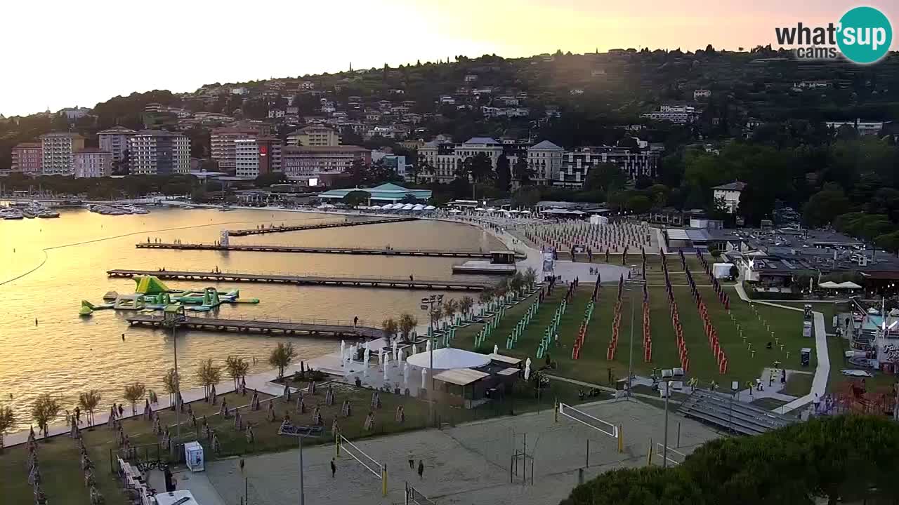Portorož – Pogled s Casinoja Portorož