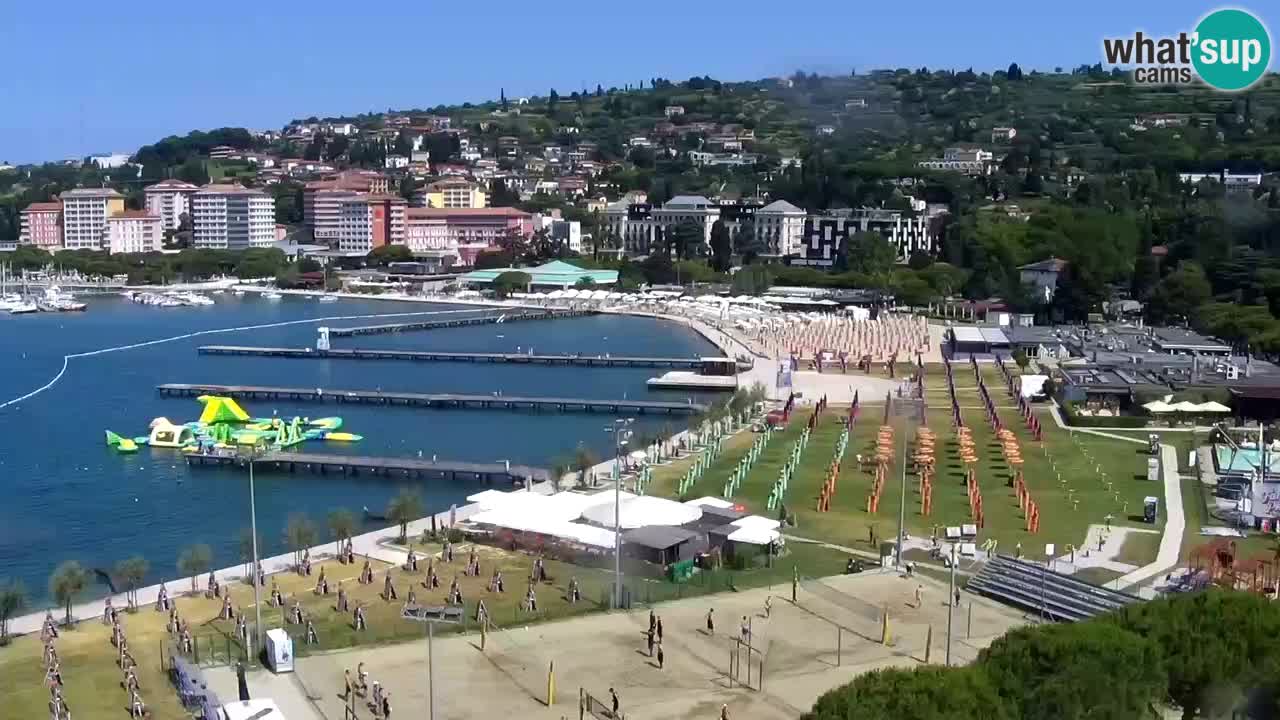 Web Kamera Portorož – Panorama