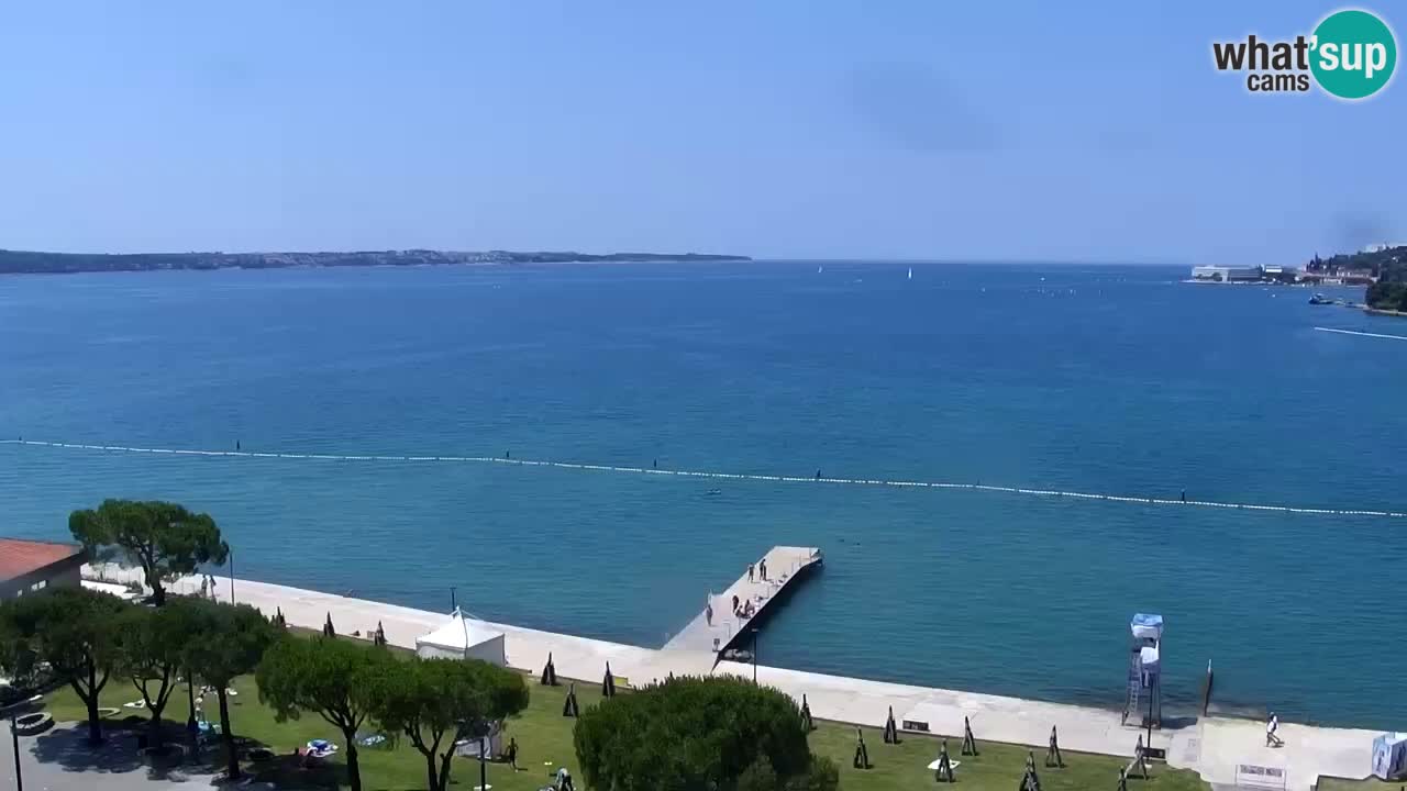 Live Webcam Portorose – Panorama