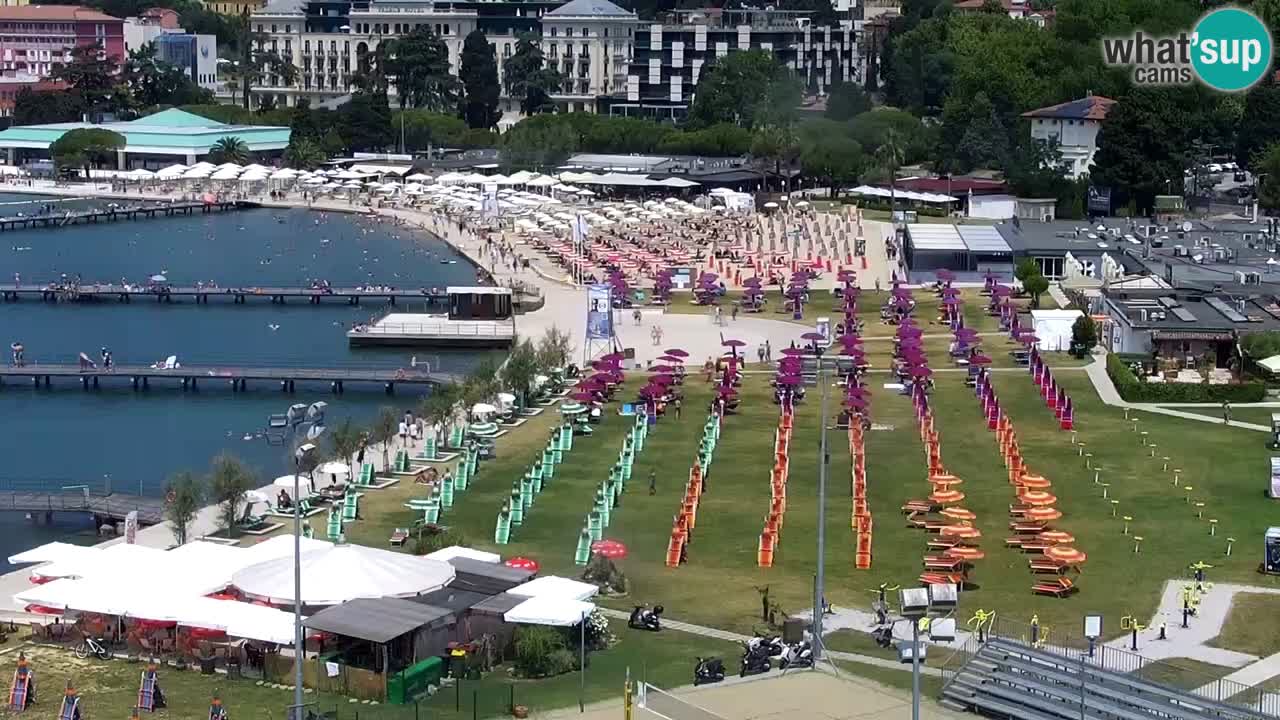 Portorož – panorama webcam