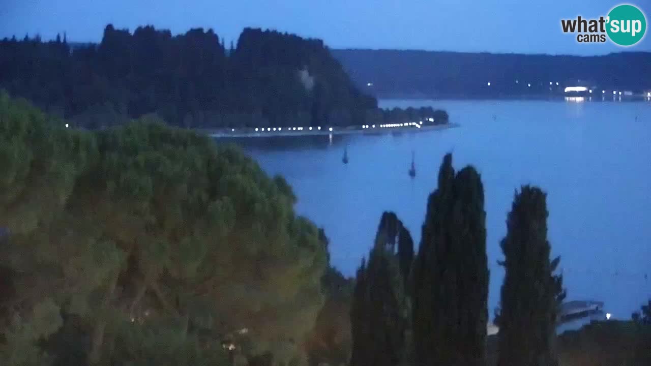 Webcam spiaggia Portorose – Vista dal ristorante Bungalow