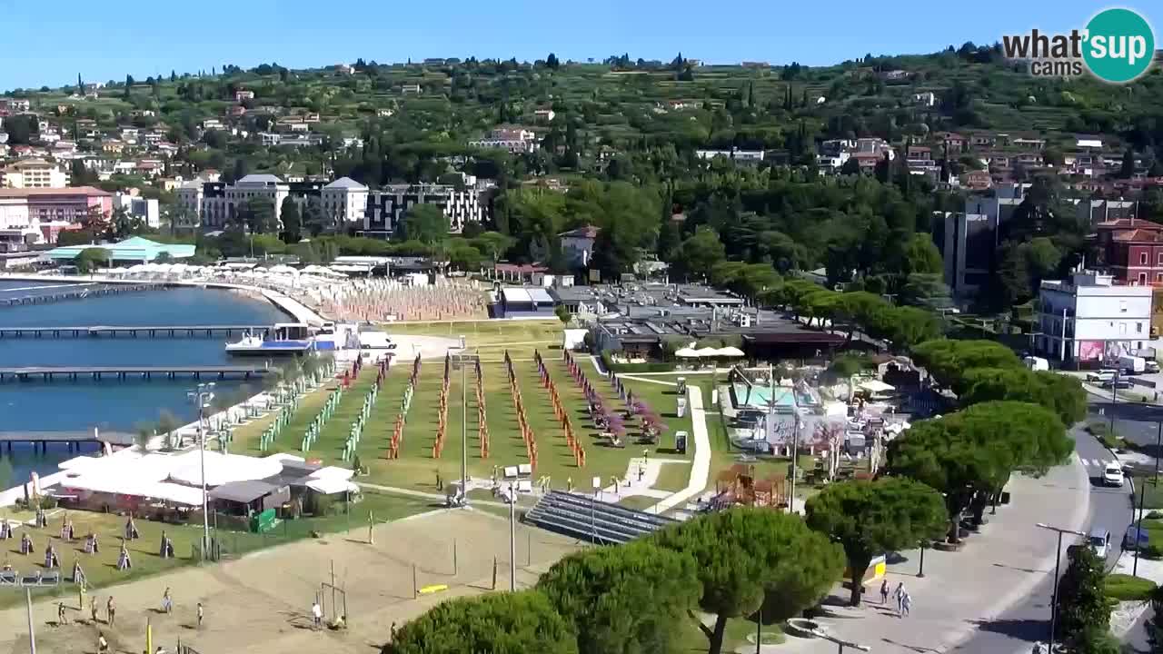 Kamera v živo Portorož – Panorama