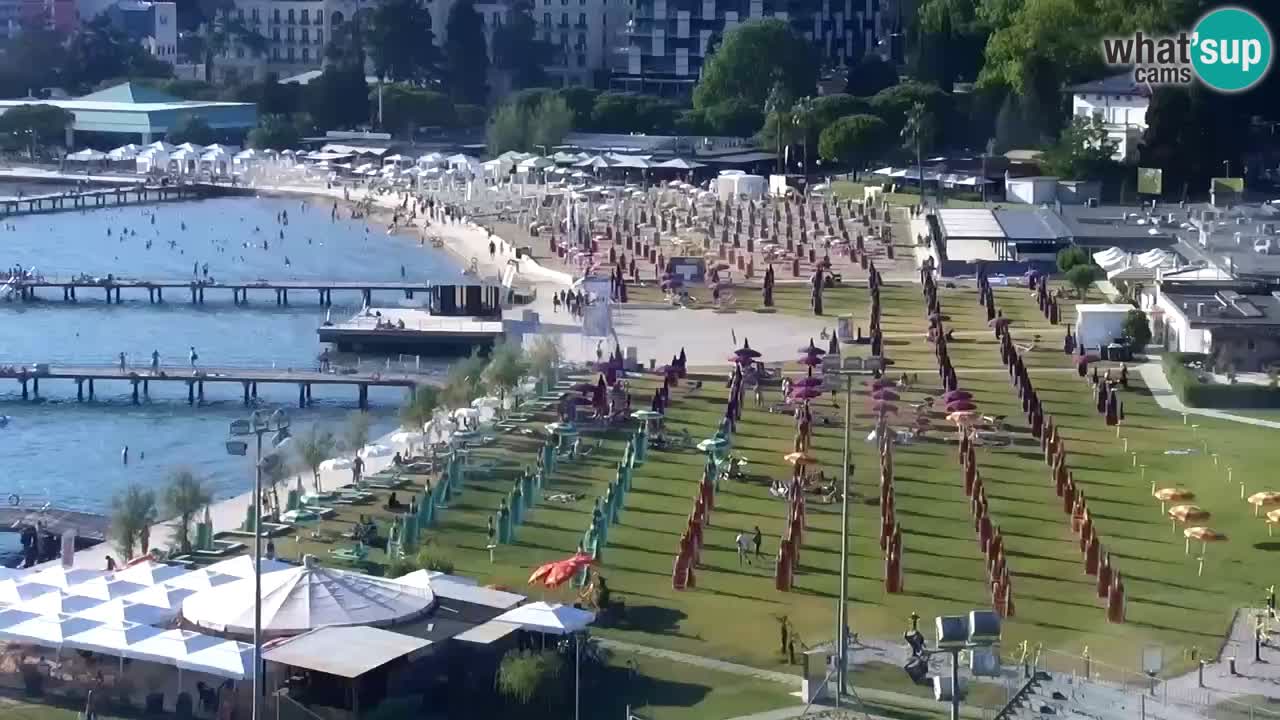 Webcam Portorož Panoramic view from Casino Portoroz