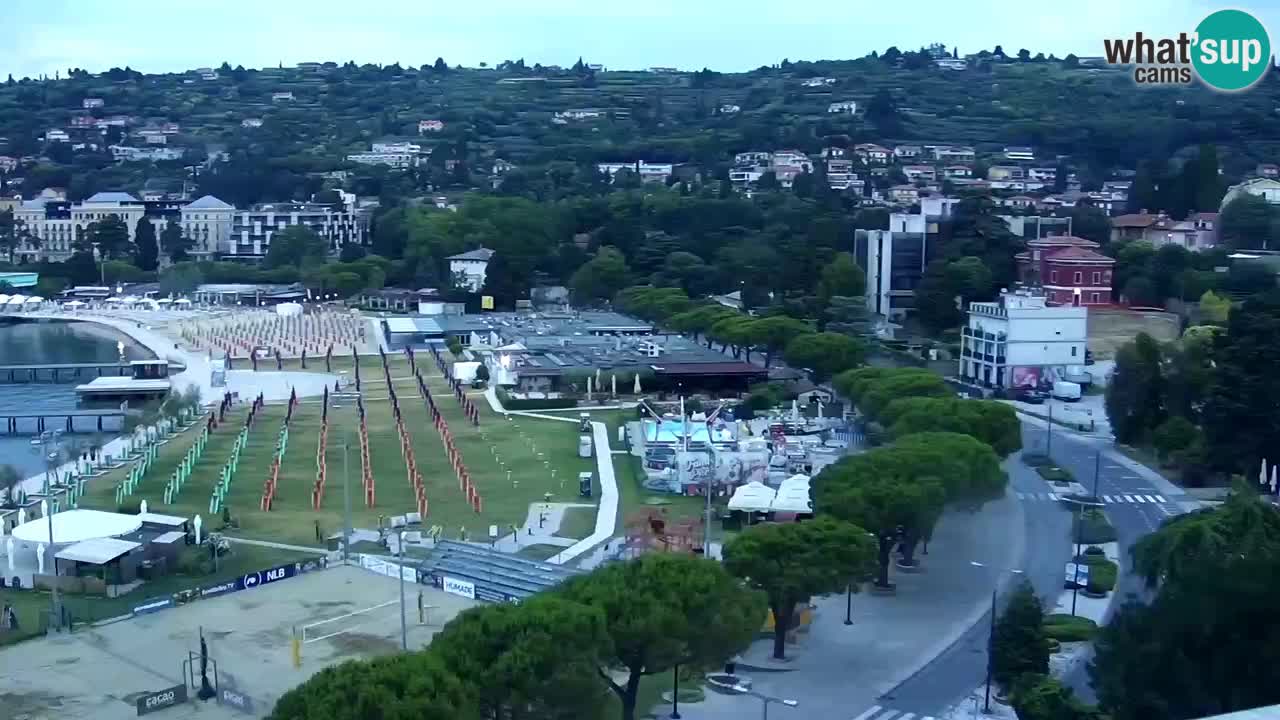 Webcam Portorož – Panorama