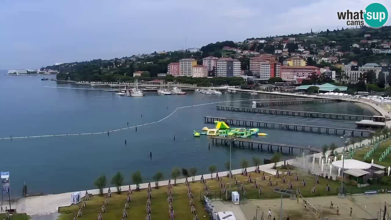 Kamera v živo Portorož – Panorama