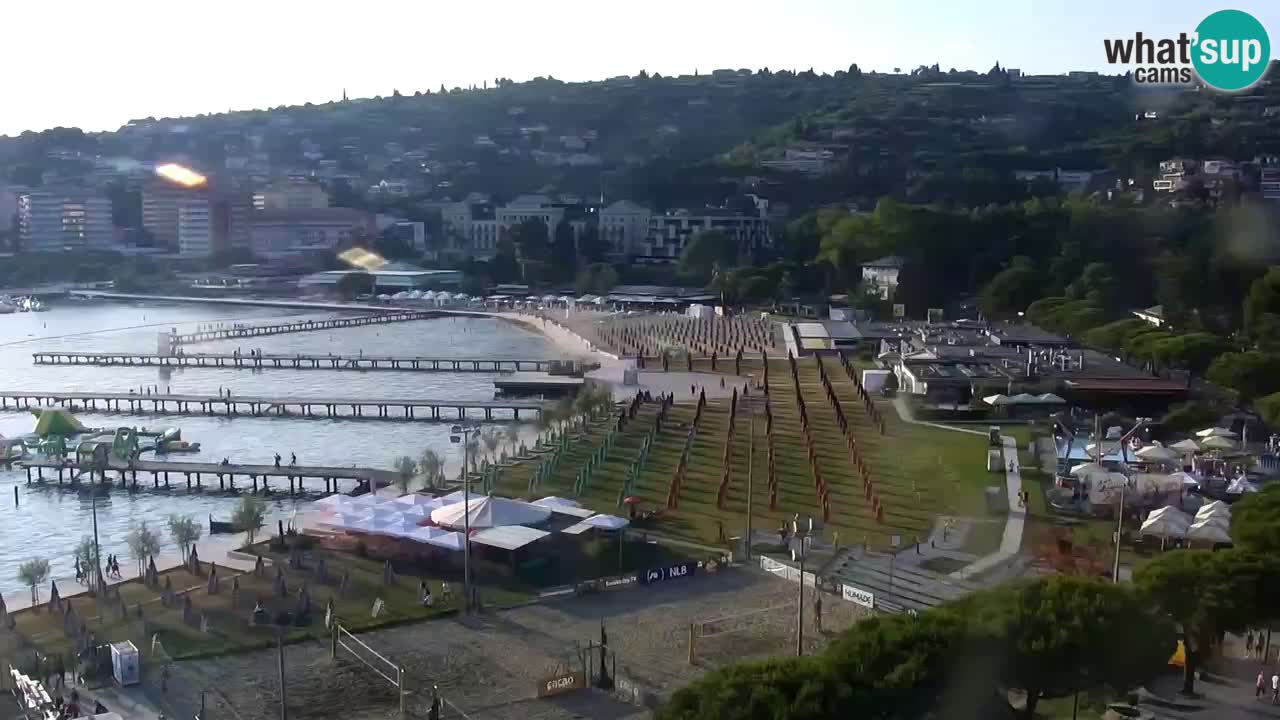 Live Webcam Portorose – Panorama